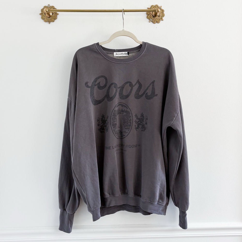 The Laundry Room Coors Gray Sweatshirt